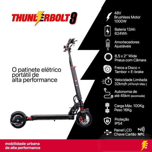 Patinete Thunderbolt 9