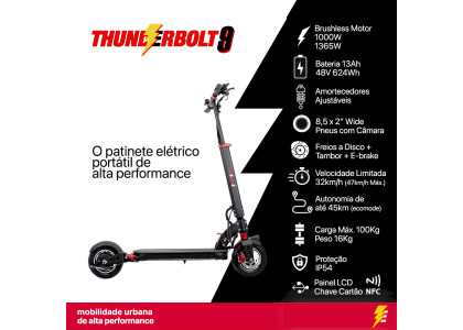 Patinete Thunderbolt 9