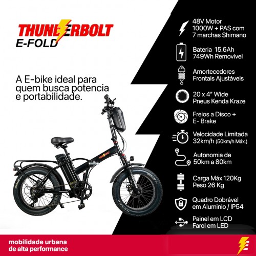 E-Bike Thunderbolt E-Fold