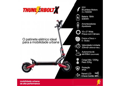 Patinete Thunderbolt X             